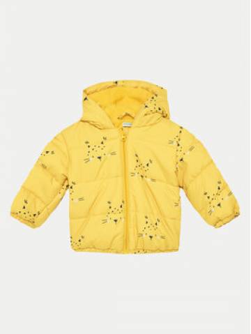 United Colors Of Benetton Пуховик 2ITSAN00M Жовтий Regular Fit United Colors Of Benetton Пуховик 2ITSAN00M Жовтий Regular Fit