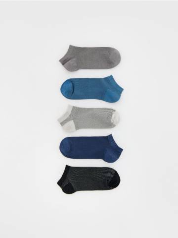 Reserved - Шкарпетки, 5 пар - steel blue - 885CS-95X Reserved - Шкарпетки, 5 пар - steel blue - 885CS-95X