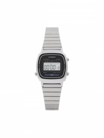 Casio Годинник Vintage LA670WEA-1EF Срібний Casio Годинник Vintage LA670WEA-1EF Срібний