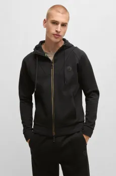 Мужское черное худи Черный S BOSS 50530969;001