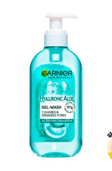 Гиалуроновый алоэ гель для умывания GARNIER Skin Naturals для всех типов кожи, даже чувствительной, 200 мл