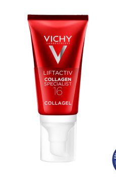 Антивозрастной дневной крем-гель для лица Vichy Liftactiv Collagen Specialist 16 с ко-бондинг технологией, 50 мл