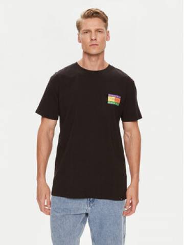 Tommy Jeans Футболка Summer Flag DM0DM19171 Чорний Regular Fit Tommy Jeans Футболка Summer Flag DM0DM19171 Чорний Regular Fit