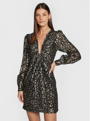MICHAEL Michael Kors Коктейльна сукня MF2818M6MU Чорний Slim Fit MICHAEL Michael Kors Коктейльна сукня MF2818M6MU Чорний Slim Fit
