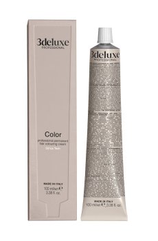Перманентная крем-краска для волос 3DeLuXe Tech Hair Colouring Cream 10.102 Platinum Pearl Blonde, 100 мл