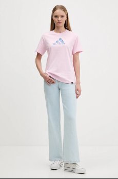 Хлопковая футболка adidas Table Tee