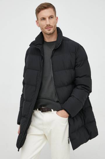 Пуховая куртка Emporio Armani мужская цвет чёрный зимняя Пуховая куртка Emporio Armani мужская цвет чёрный зимняя
