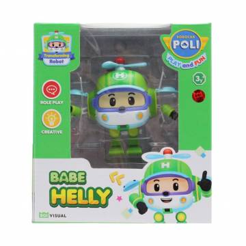 Игрушка трансформер-малыш Robocar Poli Хелли, с 3 лет, 15.5*11*11 см (ZR-918) Игрушка трансформер-малыш Robocar Poli Хелли, с 3 лет, 15.5*11*11 см (ZR-918)
