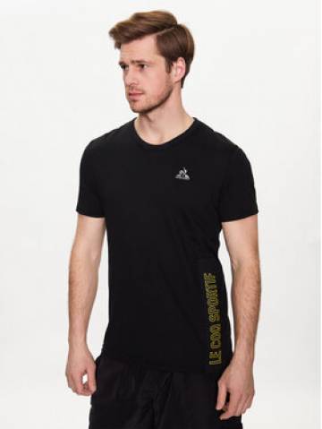 Le Coq Sportif Футболка 2310029 Чорний Regular Fit Le Coq Sportif Футболка 2310029 Чорний Regular Fit