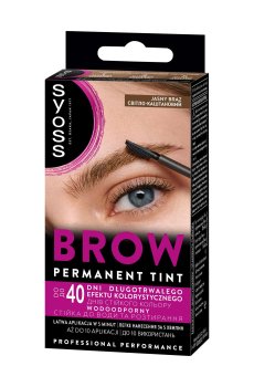 Стойкая краска для бровей SYOSS Brow Tint, 5-1 Светло-каштановый, 17 мл