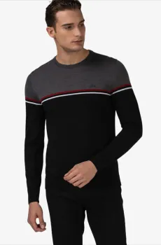 Мужской черный свитер Черный XS Lacoste AH217070S