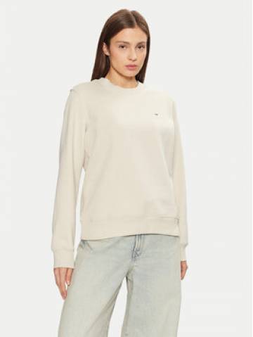 Tommy Jeans Світшот DW0DW19959 Бежевий Regular Fit Tommy Jeans Світшот DW0DW19959 Бежевий Regular Fit
