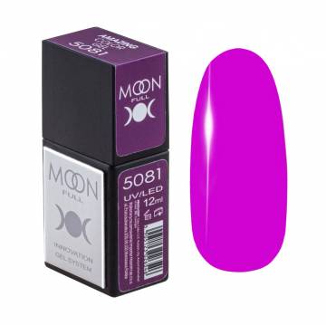 Гель-лак для ногтей Moon Full Amazing Color Gel Polish 5081, 12 мл Гель-лак для ногтей Moon Full Amazing Color Gel Polish 5081, 12 мл