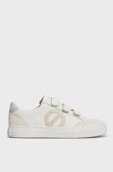 Женские белые сникерcы STRIKE STRAPS Белый 36 No Name 01NNGLNF0