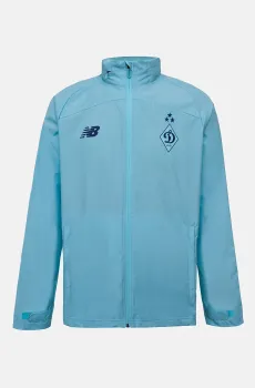 Мужская голубая ветровка ФК «Динамо» Київ Shower Голубой M New Balance MJ62G4XLSRF