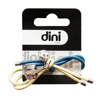 Резинка для волос Dini Every Day голубая, 1 шт (AT-4) Резинка для волос Dini Every Day голубая, 1 шт (AT-4)