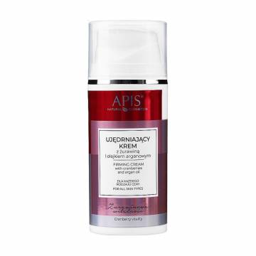 Укрепляющий крем для лица Apis Natural Cosmetics с клюквой и маслом арганы, 100 мл Укрепляющий крем для лица Apis Natural Cosmetics с клюквой и маслом арганы, 100 мл