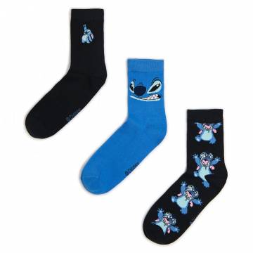 Cropp - 3 пачка шкарпеток Stich - синій Cropp - 3 пачка шкарпеток Stich - синій