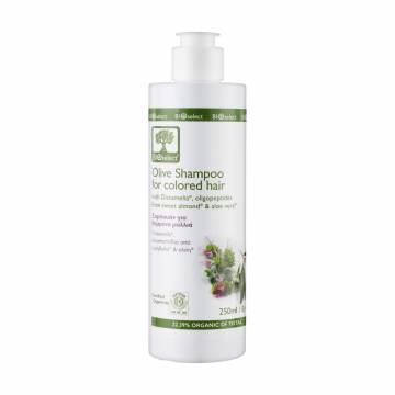 Шампунь BIOselect Olive Shampoo для окрашенных волос, с диктамелией, олигопептидами и алоэ вера, 250 мл Шампунь BIOselect Olive Shampoo для окрашенных волос, с диктамелией, олигопептидами и алоэ вера, 250 мл