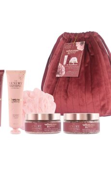 Набор для тела Grace Cole The Luxury Bathing Velvet Rose & Peony Weekend Escape, 6 продуктов