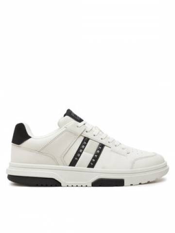 Tommy Jeans Снікерcи The Brooklyn Leather EM0EM01521 Білий Tommy Jeans Снікерcи The Brooklyn Leather EM0EM01521 Білий