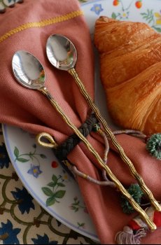 Ложка для латте Doing Goods Wavy Latte Spoon Set 2 шт