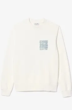 Мужской белый свитшот Белый M Lacoste SH0287CPI