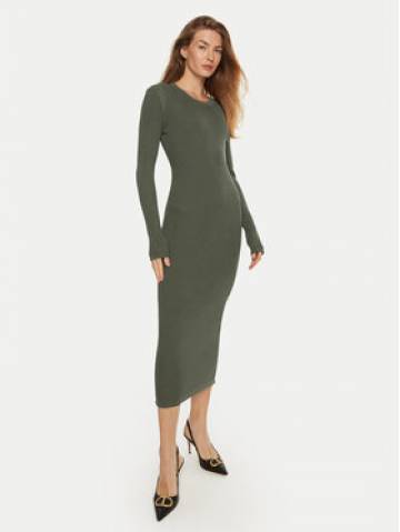 Silvian Heach Трикотажна сукня Chikio GPA24081VE Зелений Slim Fit Silvian Heach Трикотажна сукня Chikio GPA24081VE Зелений Slim Fit