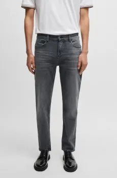 Мужские серые джинсы Серый 38 BOSS 50520852;030