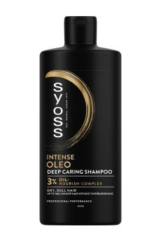 Шампунь SYOSS Oleo Intense Shampoo для сухих и тусклых волос, 440 мл