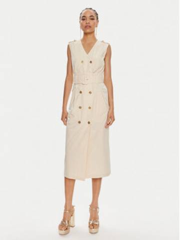 TWINSET Повсякденна сукня 241TT2050 Бежевий Regular Fit TWINSET Повсякденна сукня 241TT2050 Бежевий Regular Fit