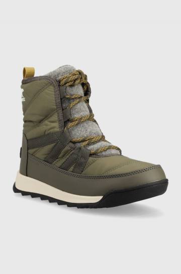 Зимние сапоги Sorel Whitney II Short Lace цвет зелёный Зимние сапоги Sorel Whitney II Short Lace цвет зелёный