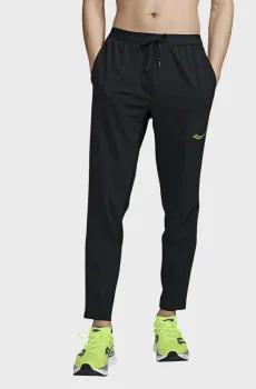 Мужские черные спортивные брюки ELITE Черный S Saucony SAM800348-BKES5