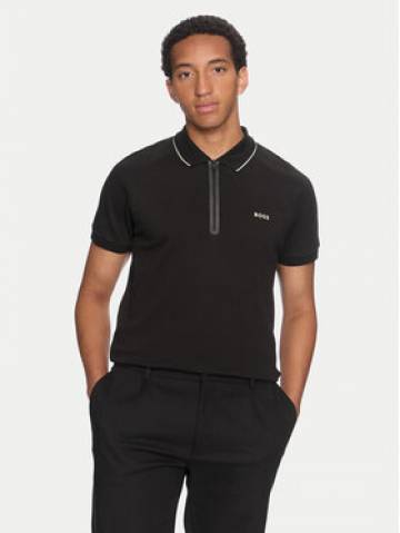 Boss Поло Philix 50519760 Чорний Regular Fit Boss Поло Philix 50519760 Чорний Regular Fit