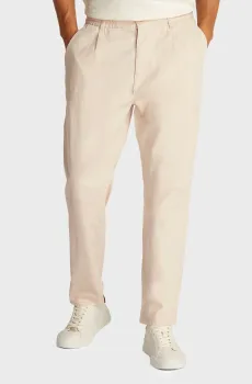 Мужские бежевые брюки ISAAC HEMP Бежевый M Tommy Jeans DM0DM21368