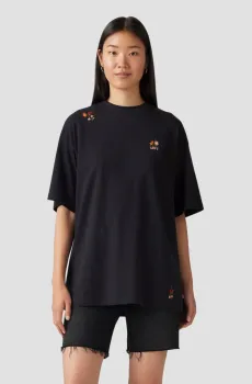 Женская черная футболка Черный S Levi’s® A4924;0081