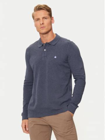 United Colors Of Benetton Поло 3088U3025 Cиній Regular Fit United Colors Of Benetton Поло 3088U3025 Cиній Regular Fit