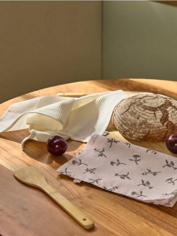 Серветки кухонні, 2 шт. - пастельний рожевий Серветки кухонні, 2 шт. - пастельний рожевий