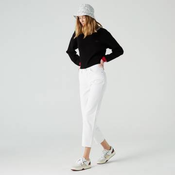 Lacoste джинси жіночі Mom Lacoste джинси жіночі Mom