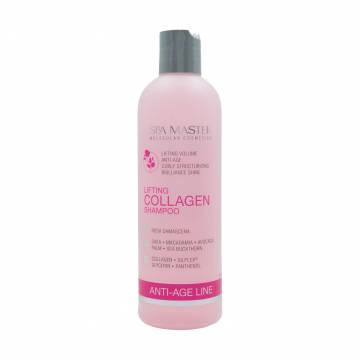 Увлажняющий шампунь для волос Spa Master Anti-Age Line Lifting Collagen Shampoo pH 4.5, 330 мл Увлажняющий шампунь для волос Spa Master Anti-Age Line Lifting Collagen Shampoo pH 4.5, 330 мл