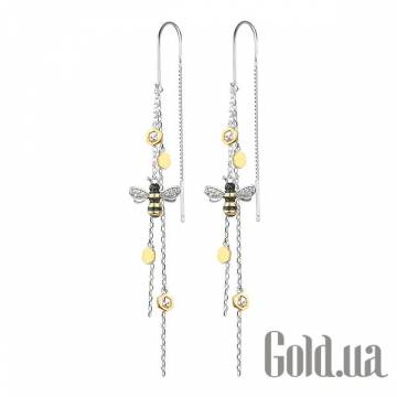 Серьги с подвесками Silvex925 Серьги с подвесками Silvex925