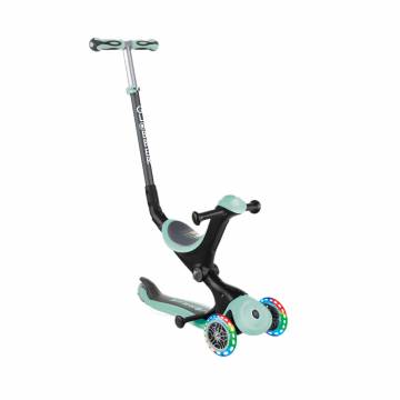 Самокат Globber Go up deluxe lights 5 в 1 мятний (646-206) Самокат Globber Go up deluxe lights 5 в 1 мятний (646-206)