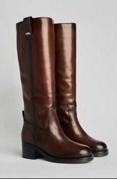 Кожаные сапоги Karl Lagerfeld BROOKLYN