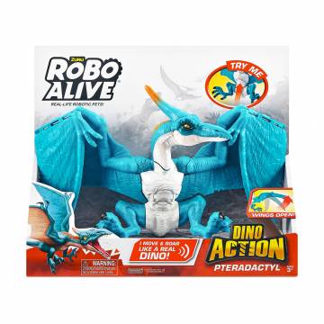 Интерактивная игрушка Pets & Robo Alive Dino Action Птеродактиль, от 3 лет, 23*27*15 см (7173) Интерактивная игрушка Pets & Robo Alive Dino Action Птеродактиль, от 3 лет, 23*27*15 см (7173)