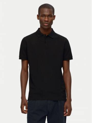 Selected Homme Поло 16095851 Чорний Slim Fit Selected Homme Поло 16095851 Чорний Slim Fit