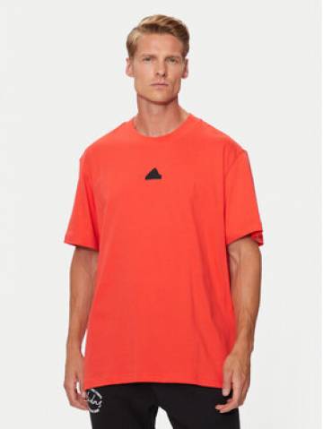 adidas Футболка Brand Love IW3540 Оранжевий Loose Fit adidas Футболка Brand Love IW3540 Оранжевий Loose Fit