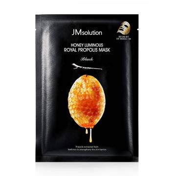 Антивозрастная тканевая маска для лица JMsolution Honey Luminous Royal Propolis Mask с прополисом, 30 г Антивозрастная тканевая маска для лица JMsolution Honey Luminous Royal Propolis Mask с прополисом, 30 г