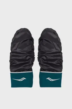 Черные рукавицы 2в1 SOLSTICE CONVERTIBLE MITT Черный S Saucony 900033-LN