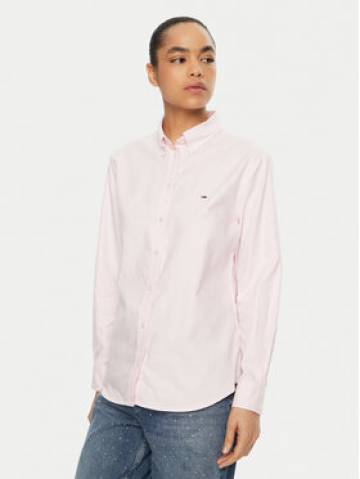Tommy Jeans Сорочка DW0DW19890 Рожевий Regular Fit Tommy Jeans Сорочка DW0DW19890 Рожевий Regular Fit