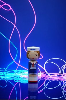 Декоративная фигурка Lucie Kaas Kokeshi x Stranger Things 15,5 cm